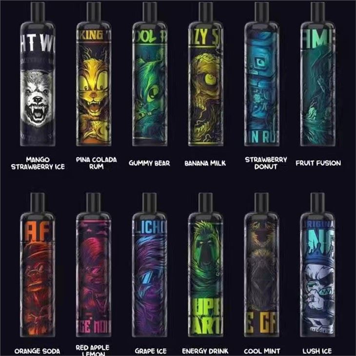 Energy 5000 Puff Genopladelig Mesh Coil Disponibel Vape