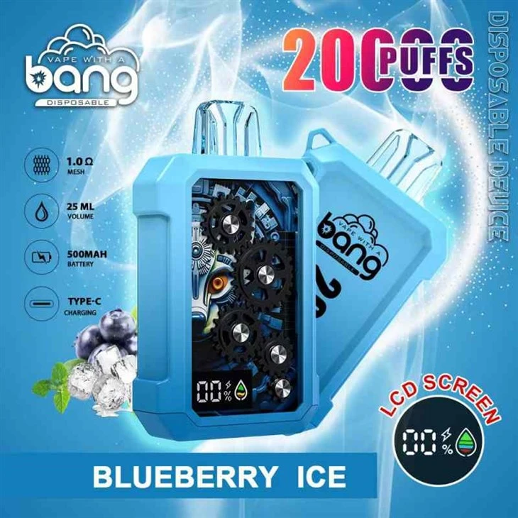 Bang 20000 Puffs farveskærm