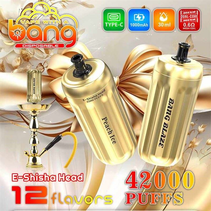Bang Blaze E-Shisha hoved 42000