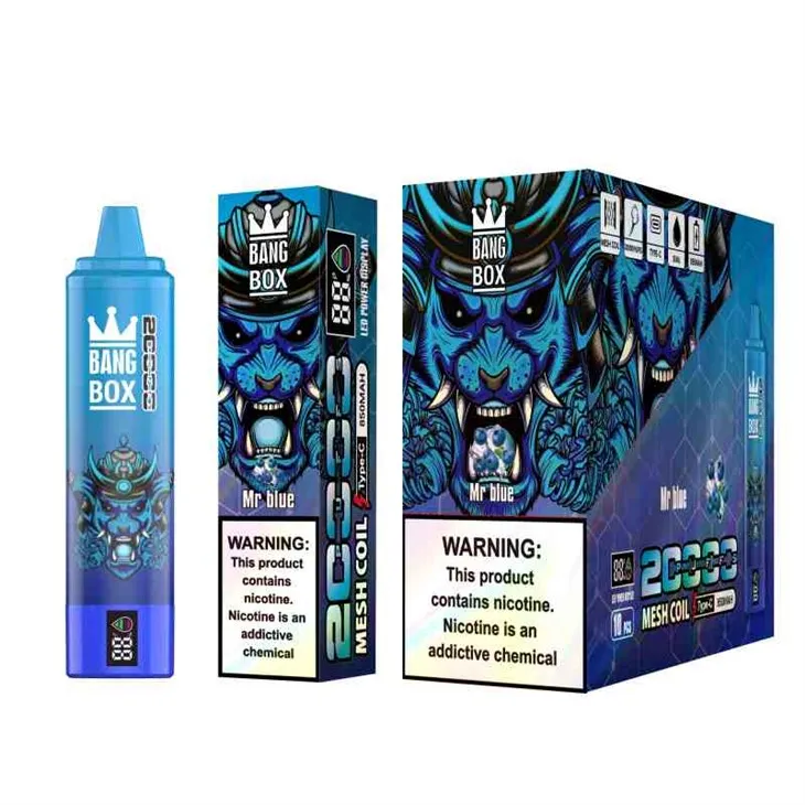 Bang   Box   20000   Puffs   Skærm   Vape