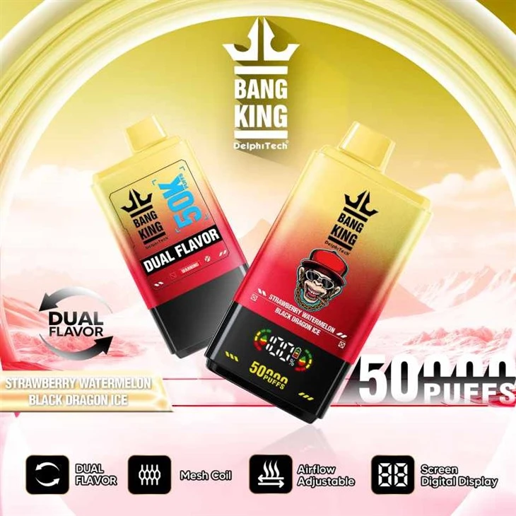Bang King 50k Puffs dobbelt smag