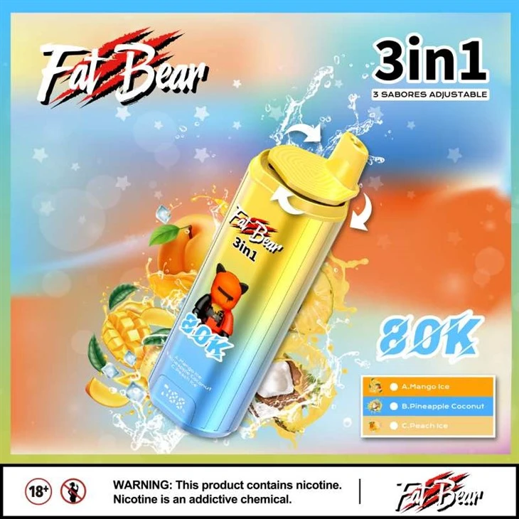 Fedt bjørn 80000 3 i 1