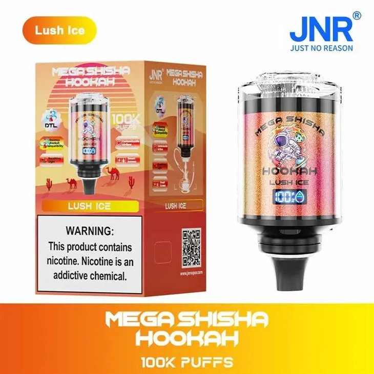 5-Lush-Ice_Mega Shisha Hookah 100K