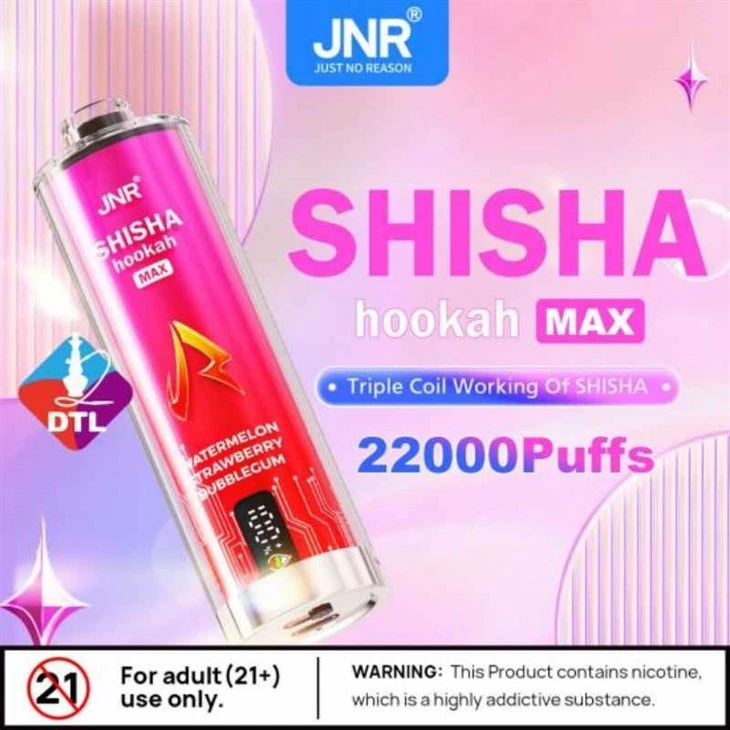 JNR Shisha Vandpibe Max 22000