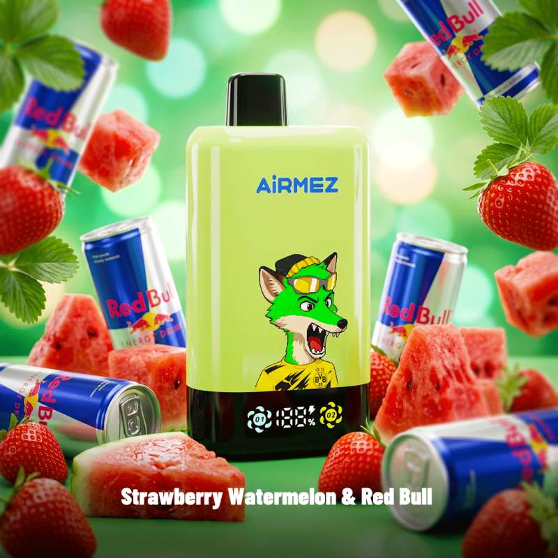 Strawberry-Watermelon--Red-BullAirmez 2in1 pro Strawberry-Watermelon--Red-BullAirmez 2in1 pro
