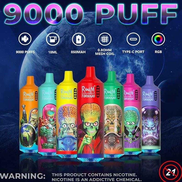 Randm Tornado 9000 Puffs engangsvape