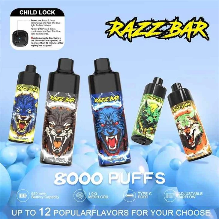 RAZZ BAR 8000 Pust