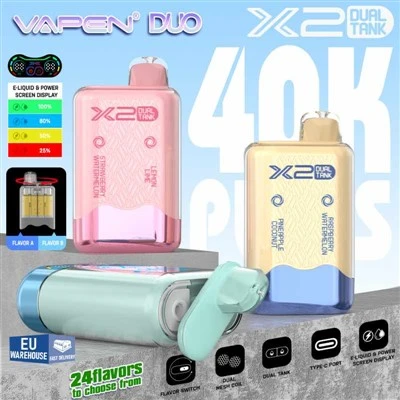 VAPEN DUO 40000 PUFFS DUAL Smag
