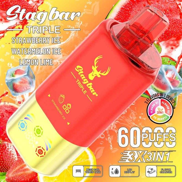 Stag bar triple 60000 3 i 1 smag