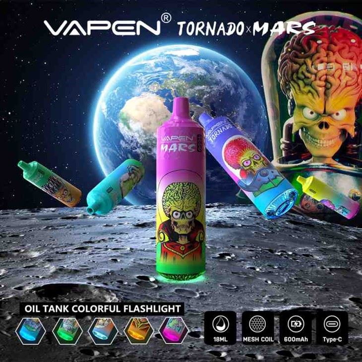 VAPEN TORNADO MARS 9000 engangsvape