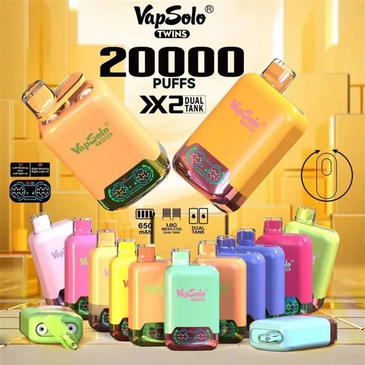 VapSolo Twins 20000 Puffs engangsvape